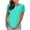 Mint Green, variant on TNDBKQWR Women's Shirts Clearance Blouse Short Sleeve T Shirts Women Round Neck T Shirts for Women Womens Work Out Shirts, Sky Blue, M