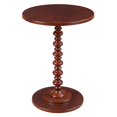 thumbnail image 1 of Convenience Concepts Palm Beach Table à Barreaux, Fini Bois Acajou, 1 of 6