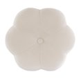 thumbnail image 3 of Sabine Accent Vanity Stool, White, 3 of 8