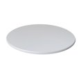 thumbnail image 1 of Round Table Cloth Protector 27.5-33.5" Table Cover Backed Vinyl Tablecloth Party white, 1 of 8