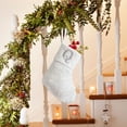 thumbnail image 1 of Aodebiao Personalized Christmas Stocking Embroidered Letter Holiday Sock Fireplace Mantel Decor Gift for Family Festive Home Celebration, 1 of 6