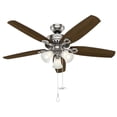 thumbnail image 4 of Luckyn Ceiling Fan Pull Chains, Beaded Ball Light Bulb,Ceiling Fan Pull Chain and Fan Cord Beaded Ball Extension with Connector,Silver, 4 of 7
