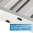 thumbnail image 2 of BeesClover 430 Stainless Steel Groove Baffle Filters for Restaurant Kitchen Exhaust Hoods, 2 of 7