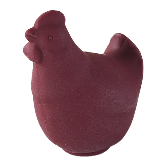 Chicken-Shaped Egg Separator, Silicone, Efficient Separation, Easy To Use/Clean, Cute Kitchen Gadget, 6x9x6cm