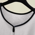 thumbnail image 4 of Robes for Men, Cotton Pajama Mens Loose V-neck Solid Color Thin Home Pajama, 4 of 8