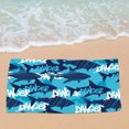 thumbnail image 4 of Microfiber Beach Towel Sandproof 70 in x 55 in Large Absorbent Travel Towel for Beach Pool Picnic, 4 of 7