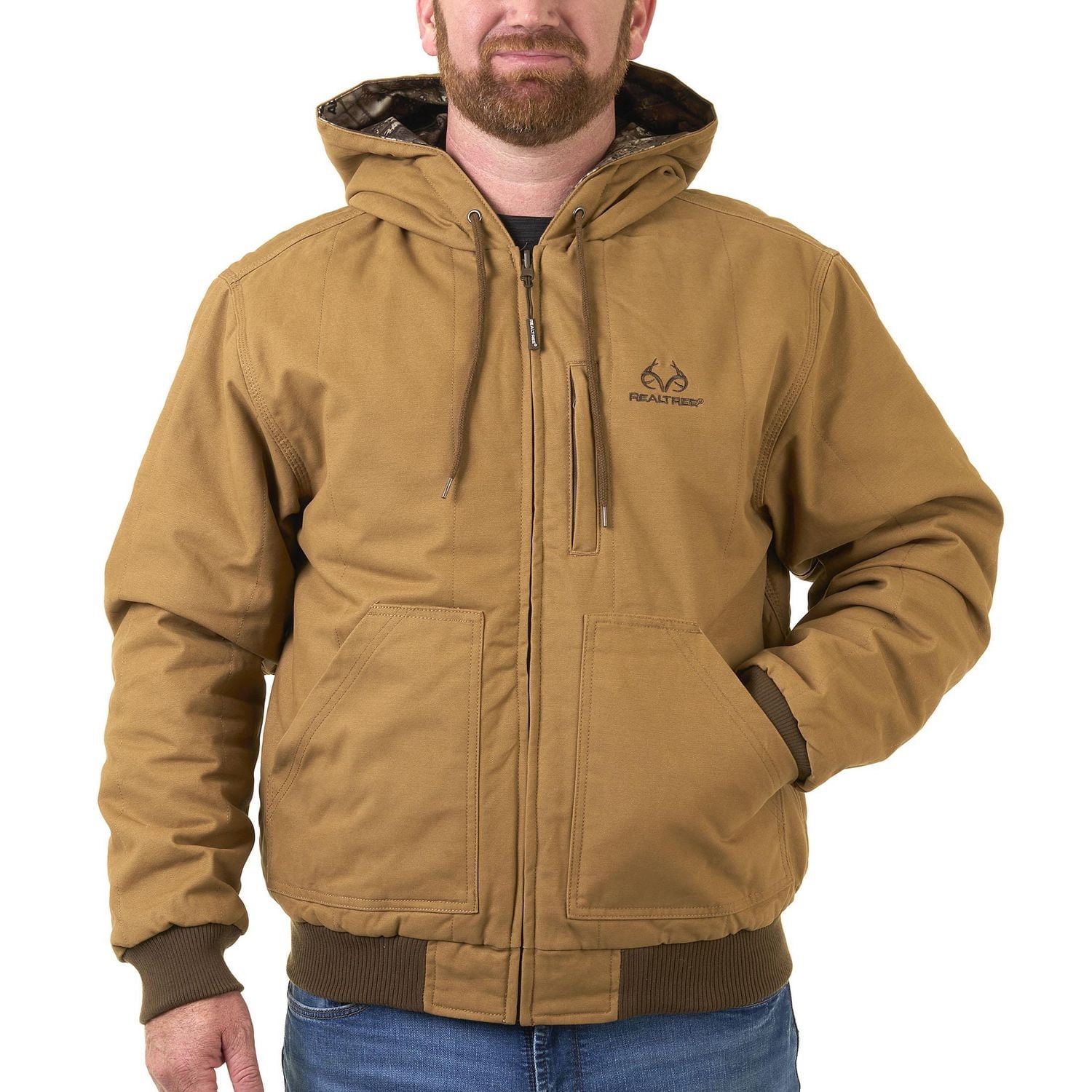 Realtree APX Men's Reversible Work to Hunt Jacket
