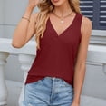 thumbnail image 1 of Jusqu'à 30 % de Réduction, Blouse de Mode pour Femmes, Manches Courtes, Blouse avec Poche, Tenue de Travail Décontractée, Uniforme de Bureau, Séchage Rapide, Taille Élastique, Lavable en Machine, Confort Décontracté/95 % Polyester+5 % Spandex, Vin, 1 of 8