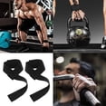 thumbnail image 3 of Lifting 2PCS Weight Lifting Straps with Wrist Support Weightlifting Wrist Straps for Men and Women Gym Workout Straps for Weights Dead Lifting Exercise, 3 of 8