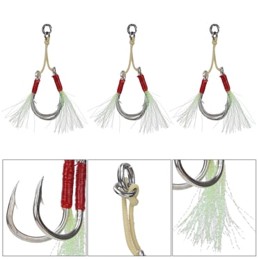 2 Sizes Sea Fishing Lure Hook, Troll Fishing Lure, For Mackerel Sea Tuna Large Fish 7/0#