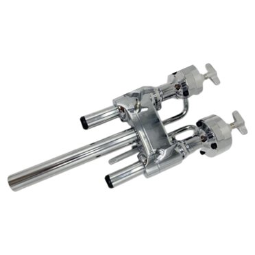 Tachiuwa Double Support de Tom Matériel Support de Tambour en Métal Tom Support de Batterie pour Percussion