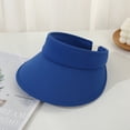 thumbnail image 2 of Mens Womens Sun Sports Twill Clip On Tennis Visor, 2 of 6