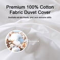 thumbnail image 4 of Mainstays Goose Feather Duvet Bed Duvet Full/Queen 86 in x 86 in, 4 of 8