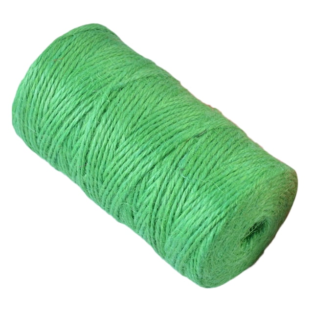 pitrice Hemp Rope Colorful Natural Jute Twine String Roll Hemp Cord for DIY Art Crafts and Wrapping