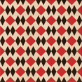 thumbnail image 1 of Ahgly Company Tapis d'Intérieur Lavable en Machine Carré Transitionnel Rouge Cramoisi, 6 Pieds Carré, 1 of 7