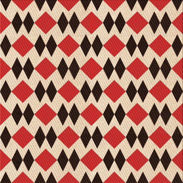Ahgly Company Tapis d'Intérieur Lavable en Machine Carré Transitionnel Rouge Cramoisi, 6 Pieds Carré