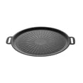 thumbnail image 3 of Kitecy Poêle à Griller Coréenne Poêle à Griller Antiadhésive Plaque Ronde Coréenne Bbq Poêle de Cuisinière Portable Poignée Suspendue Cuisson Extérieure Intérieure, Poêle Ronde de Plaque de Cuisson pour Cuisinière Bbq, 3 of 10