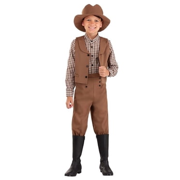 Western Pioneer Kid's Costume