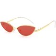 thumbnail image 1 of FEISEDY Lunettes de Soleil de Designer Mode Rétro en Forme de Petits Pétales avec Design de Temple en Arc B2298, 1 of 6
