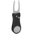 thumbnail image 2 of Pitchfork, Beau Travail Matériel en Acier Inoxydable Putting Green Fork Pliable Design Léger en Poids pour l'Extérieur pour Rouge, Vert, Gris, Noir, 2 of 8