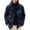 Blue, variant on Pisexur Jean Jacket for Men, Fashion Mens Denim Jacket Washed Classic Casual Distressed Ripped Slim Fit Trucker Jacket