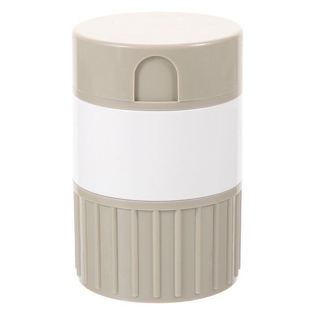 Pills Box Multipurpose Travel Medicine Box Drink Cup Pills Grinder Dispenser