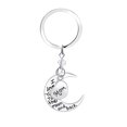 thumbnail image 1 of Key Chain Alloy Pendant Keyring Woman Key keyring gift Holder Decor Key Ring Party Wedding Gift, D1002-Mon, 1 of 9