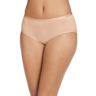 Jockey Women's Worry Free Cotton Stretch Heavy Absorbency Full Coverage Hipster