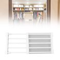 thumbnail image 4 of Shelf Dividers,PP Steel Tube Closet Tension Shelf Expandable Nail Free Wardrobe Cupboard Divider Storage Rack, 4 of 8