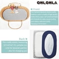 thumbnail image 2 of EIGTHTAIL Bassinet Sheet Set 2 Pack Fitted Bassinet Sheets for Baby Boy  Universal Microfiber Soft Cradle Sheets for Oval Rectangle and Hourglass Bassinet Mattress, 2 of 5