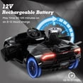 thumbnail image 3 of Licensed Lamborghini Huracan Ride on Car by OLAKIDS, 12V Kids Electric Vehicle Battery Powered Toy with Remote Control, LED Lights, Spring Suspension, Bluetooth, MP3, Aged 3-8 Years, 3 of 9
