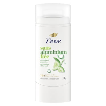 Dove Aluminum-Free Deodorant 72H Protection Cucumber & Green Tea, 74 g