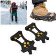 thumbnail image 4 of 10 Studs Climbing Shoe Spikes, Strong  Grip Firm Excellent Climbing Anti Slip Shoes Cover  For Hunting S（31-36）, 4 of 8