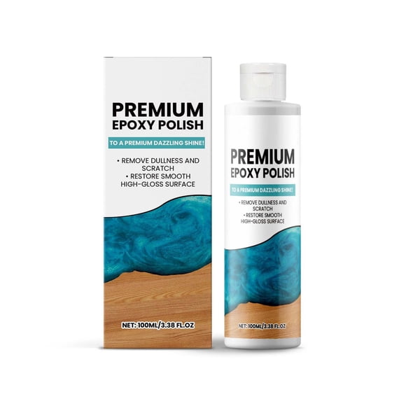 JMYHOAM Cleaning Tools Epoxy Resin Polishing Agent For Repairing Scratches And Polishing Surfaces Providing Long-lasting Protection Brightening And Smoothing Polishing Agent 100ml Cleaning Supplies