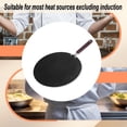 thumbnail image 3 of Lipstore 30cm Non-Stick Aluminum Tawa Griddle Pan for Dosa, Roti, Chapati, Naan, 3 of 10