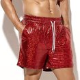 thumbnail image 4 of Diufon Mens Drawstring Cargo Shorts Oversized Casual Outdoor Hiking Sport Shorts Spring Summer Loose Shorts with Pockets, 4 of 4