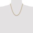 thumbnail image 2 of Diamond2Deal 14K Jaune Gold 3.8 mm Corde Régulière Chain Collier for Women 20, 2 of 7