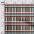 thumbnail image 1 of oneOone Georgette Viscose Fabric Madras Check Print Fabric BTY 42 Inch Wide, 1 of 4