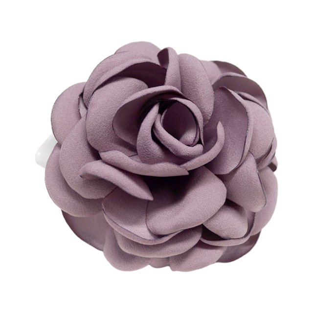 Unatoiry Delicate And Intricate Flower Brooch Pin Stylish Addition To Any Outfit Flower Corsage Brooch pale purple 1Set