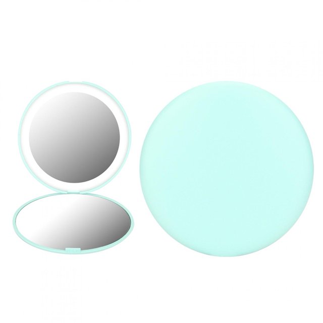 Convenient Long Service Life Double-Sided Mirror Design 10X Mirror, Portable Mirror, Dress Up For Make Up