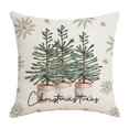 thumbnail image 2 of Christmas Throw Pillowcase Sofa Cushion Back Pillowcase/Christmas Decorations on Clearance, 2 of 8