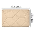 thumbnail image 3 of Boovnll Bathroom Water Absorbing Door Mat Convenient Machine Wash Lightweight Fabric Quick Water Absorption Non Slip Floor Mat, 3 of 6