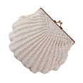 thumbnail image 2 of Transemion Multifunctional And Handy Evening Clutching Wedding Bag White Durable beige 1Set, 2 of 6