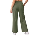 thumbnail image 4 of AUNVITO Women's Plus Size Casual Drawstring Sweatpants with Pockets for Sporty and Comfortable Style, 4 of 6
