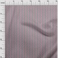 thumbnail image 2 of oneOone Viscose Jersey Fabric Diamond & Chevron Ikat Fabric Prints By Yard 60 Inch Wide, 2 of 5