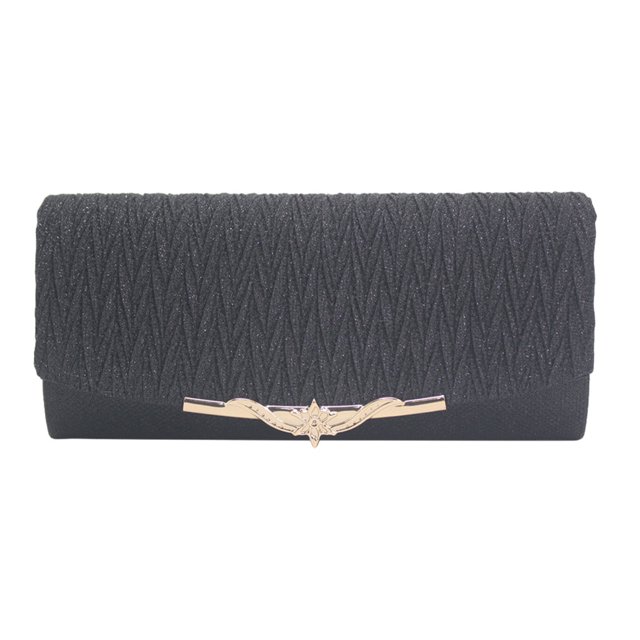 Wweixi Lightweight And Portable Evening Bag For Touch Protects Items black 1Set