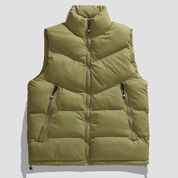 Pisexur Jackets for Men Work Jacket Standing Collar Multiple Pockets Outdoor Photography And Sports Jacket Coat Green,L