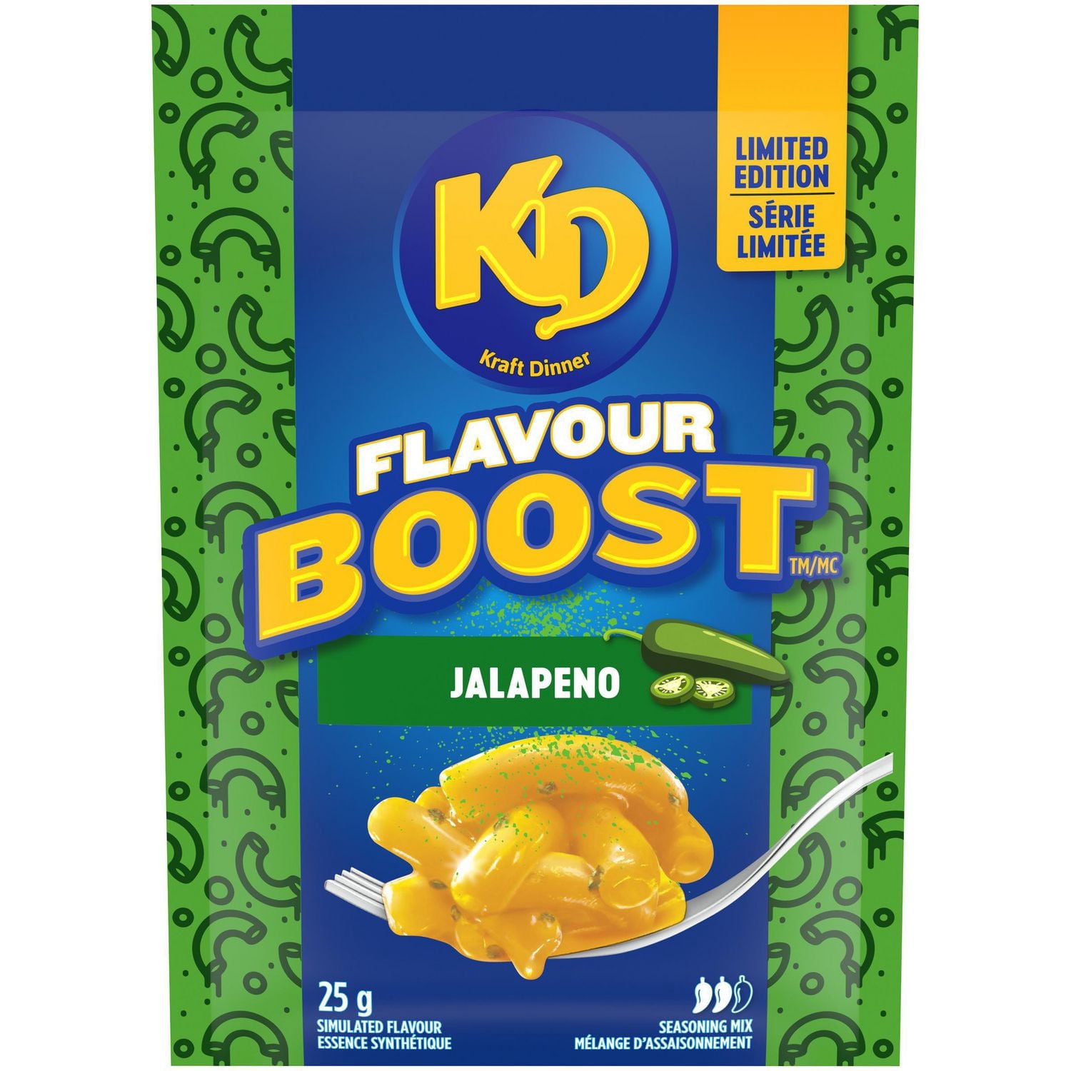 Sachet d’assaisonnement Jalapeno KD Boost