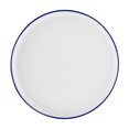 thumbnail image 1 of Mainstays Blue Rim Stoneware Dinner Plate, 1 of 5