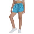 thumbnail image 1 of VSSSJ Kids Athletic Shorts Drawstring Waist Zipper Pocket Breathable Quick-Drying Summer Running Active Shorts Blue 70, 1 of 9